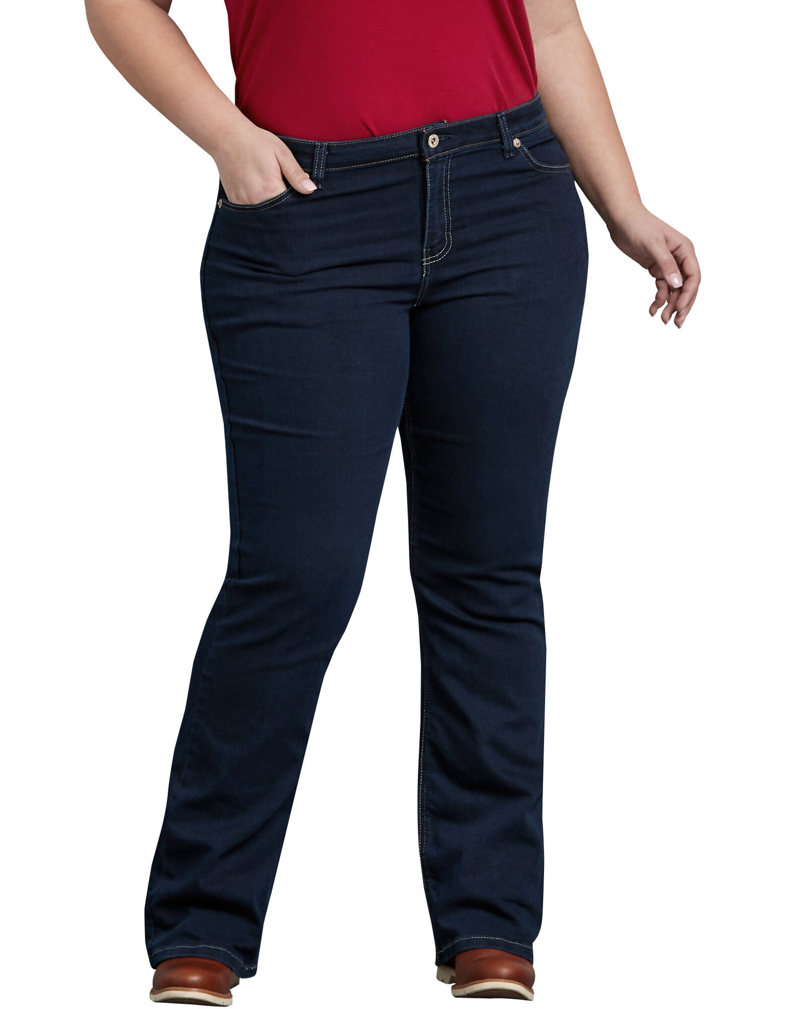 Women's Relaxed Denim Jeans (Plus) | Dickies