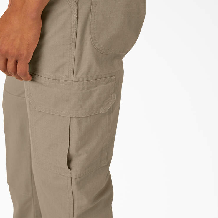 FLEX DuraTech Relaxed Fit Ripstop Cargo Pants - Desert Sand (DS) image number 7