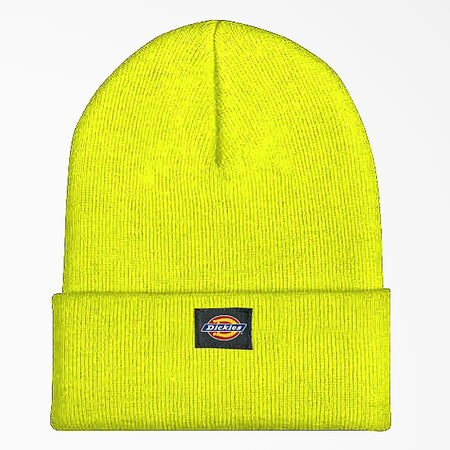 Cuffed Knit Beanie - Bright Yellow &#40;BWD&#41;