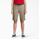 Girls&#39; Classic Fit Bermuda Shorts, 4-20 - Desert Sand &#40;DS&#41;