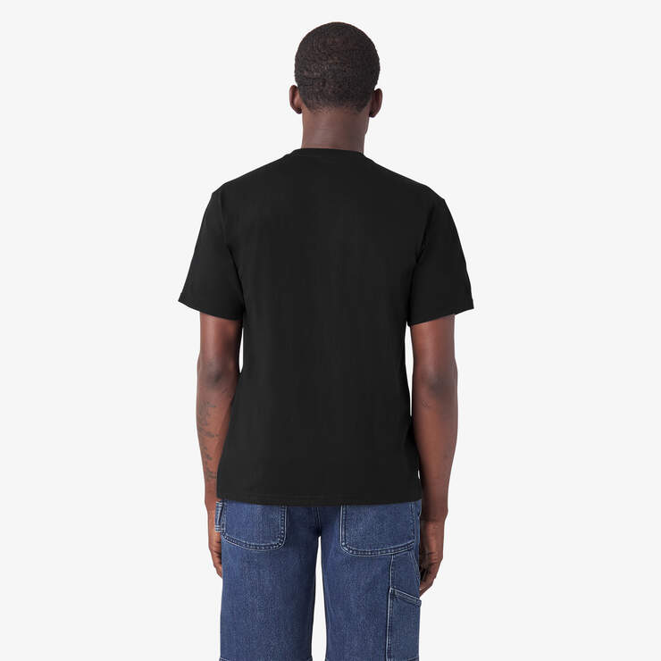 Dickies Skateboarding Quinter T-Shirt - Black (KBK) image number 2