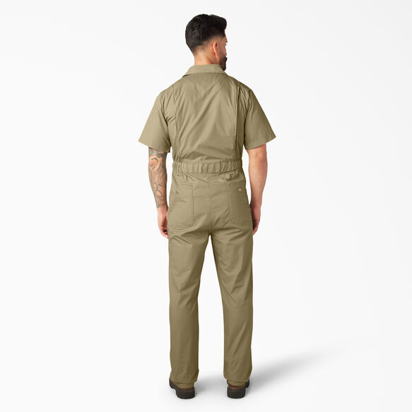Short Sleeve Coveralls - Khaki &#40;KH&#41;