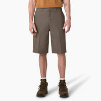 FLEX Cooling Active Waist Regular Fit Shorts, 13" - Mushroom (MR1)