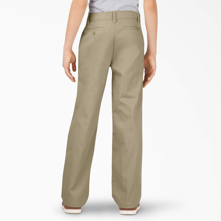 Boys' FLEX Classic Fit Pants, 4-20 - Desert Sand (DS) image number 2