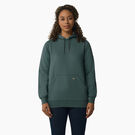 Women&#39;s Heavyweight Logo Sleeve Hoodie - Lincoln Green &#40;LN&#41;