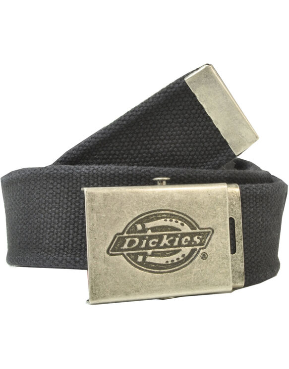 Military-Style Fabric Belt - BLACK (BK)