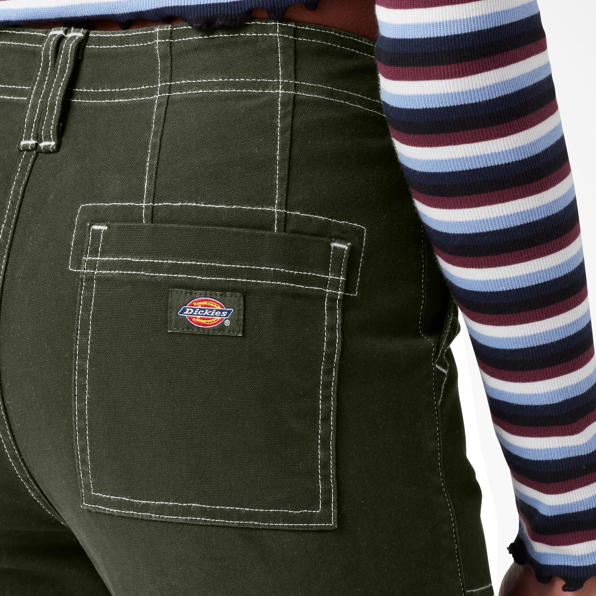 Women s Skinny Fit Cuffed Cargo Pants Dickies US