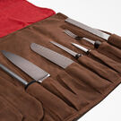 Chef Knife Storage Roll Organizer, Medium - Pecan Brown &#40;PC&#41;