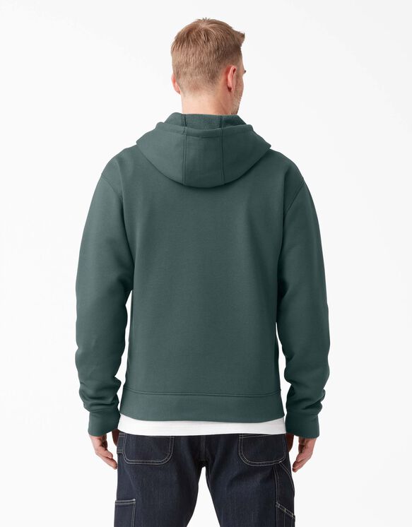 Water Repellent Tri-Color Logo Hoodie - Lincoln Green &#40;LN&#41;