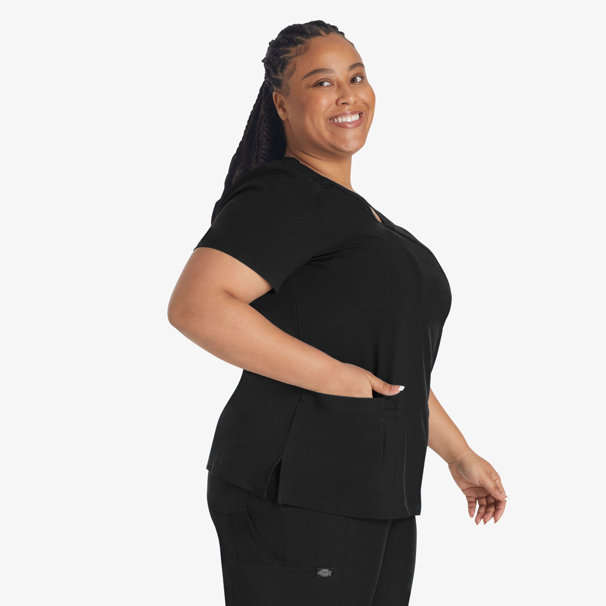 Women's mock neck dickies best sale