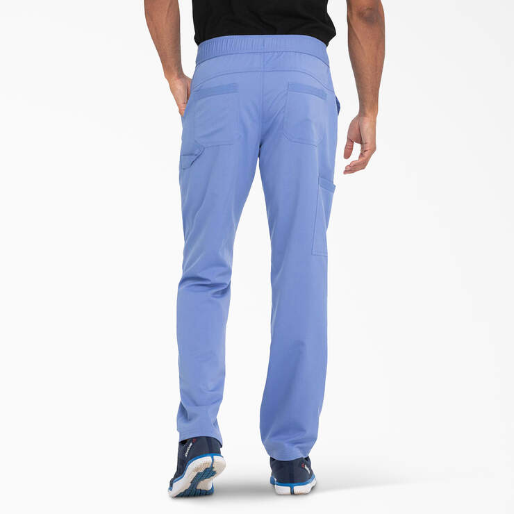 Men's Balance Zip Fly Scrub Pants - Ceil Blue (CBL) image number 2