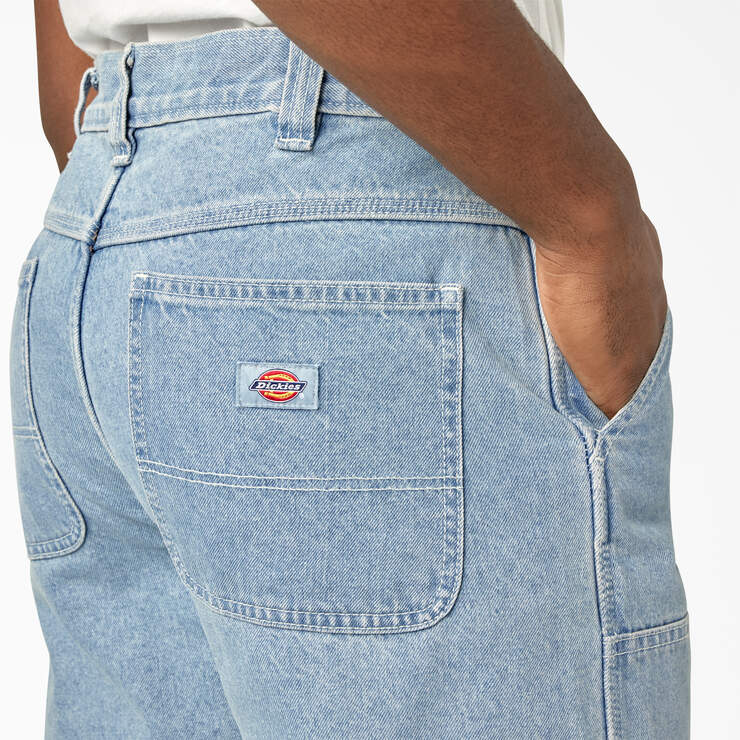 Madison Double Knee Jeans - Vintage Denim Wash (C15) image number 10