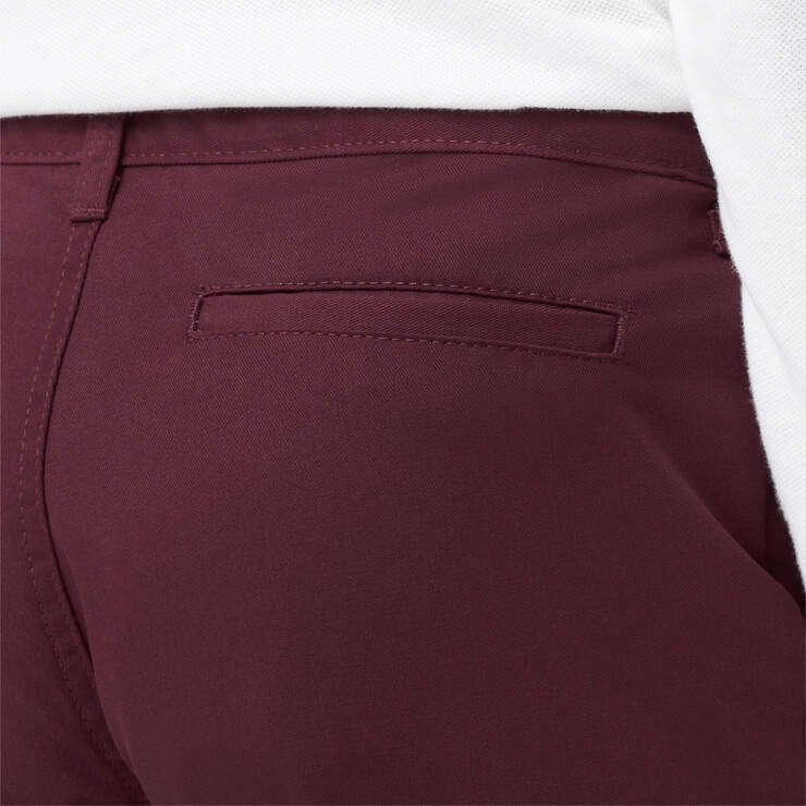 Boys' Classic Fit Pants, 8-20 - Burgundy (BY) image number 5