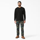 Heavyweight Long Sleeve Pocket T-Shirt - Black &#40;BK&#41;