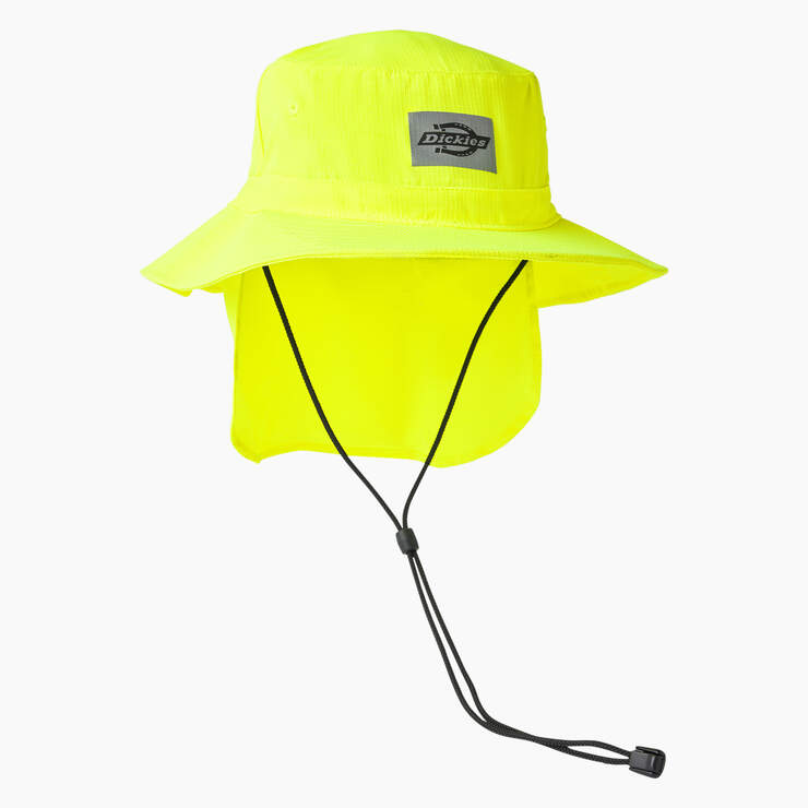 Full Brim Ripstop Boonie Hat with Neck Shade - Neon Yellow (EW) image number 1