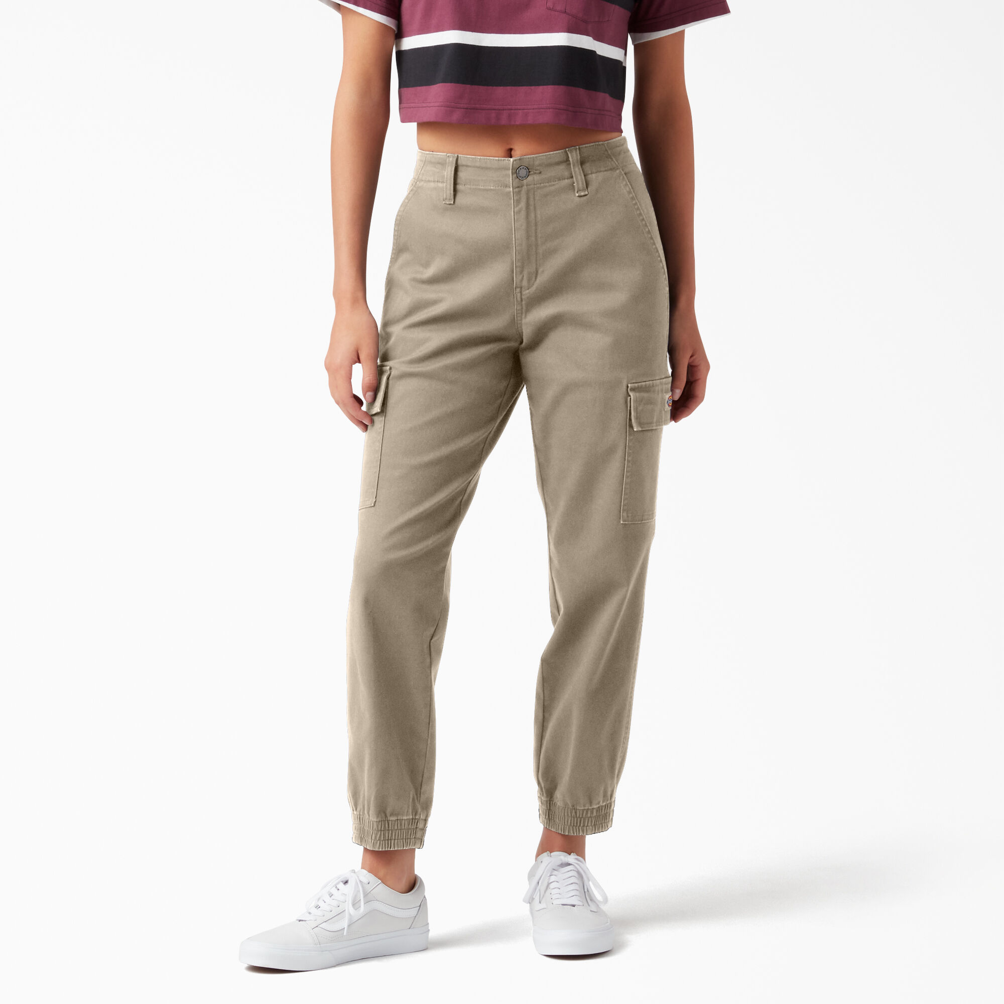 Women s High Rise Fit Cargo Jogger Pants Dickies US