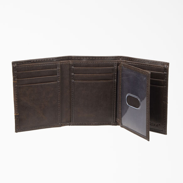 Extra-Capacity Trifold Wallet - Tan &#40;BR&#41;