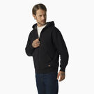 Thermal Lined Full-Zip Fleece Hoodie - Black &#40;KBK&#41;