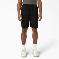 Dickies Premium Collection Nylon Garden Shorts - Black (BLK)