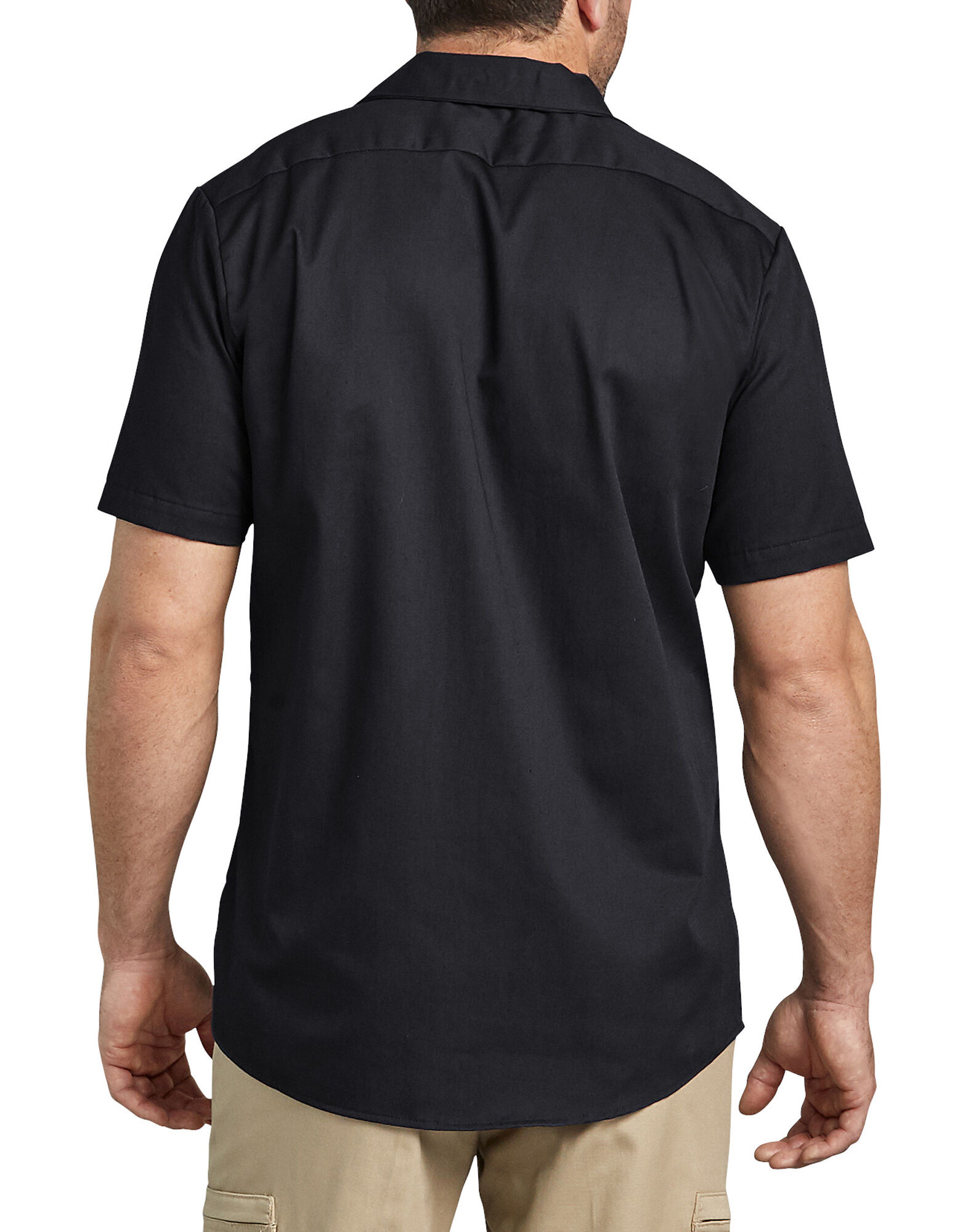 Short Sleeve Industrial Cotton Work Shirt | Mens Shirts | Dickies