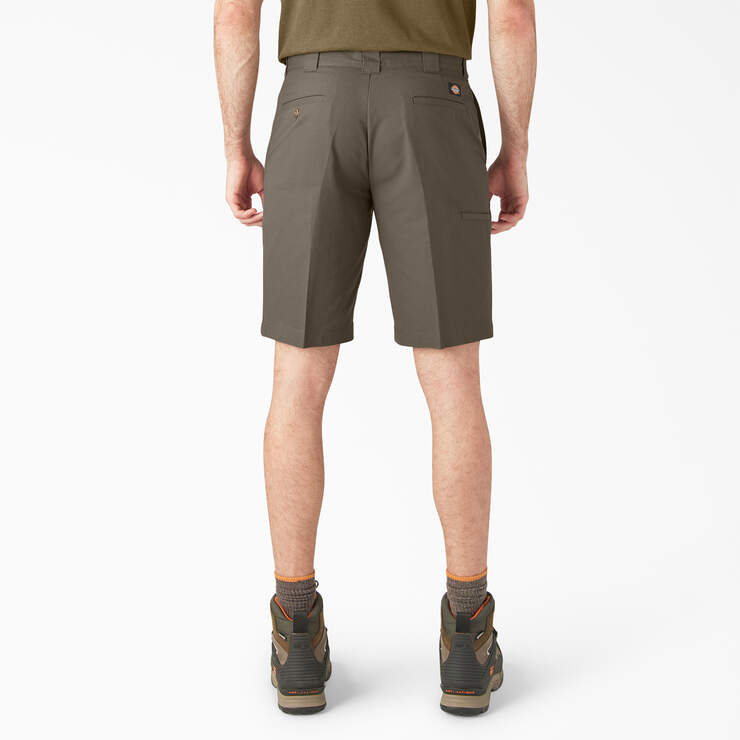 Relaxed Fit Work Shorts, 11" - Mushroom (MR1) image number 2