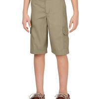 Boys' Relaxed Fit FlexWaist® Ripstop Cargo Shorts, 4-7 - Rinsed Desert Sand (RDS)