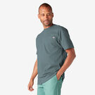 Heavyweight Short Sleeve Pocket T-Shirt - Smoke Blue &#40;BM&#41;