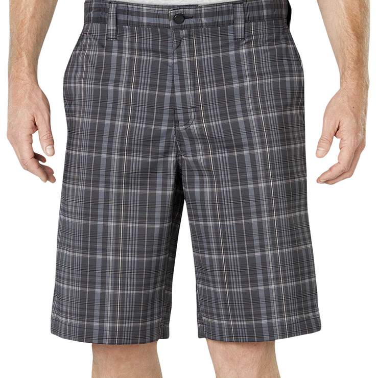 Flat Front Plaid Shorts | Relaxed Fit | Dickies - Dickies US