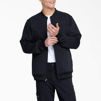 Men's Balance Zip Front Scrub Jacket - Black (BLK)