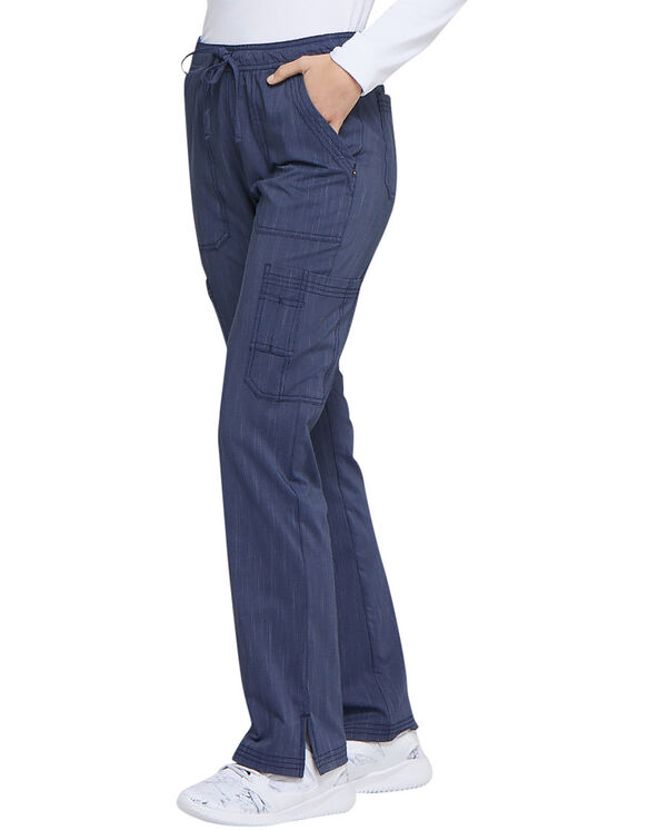 Women&#39;s Advance Two-Tone Twist Boot Cut Scrub Pants - Navy Blue &#40;NVY&#41;