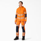 Women&#39;s Hi Vis Performance Softshell Jacket - Orange &#40;OR&#41;