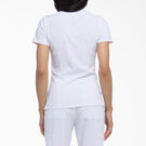 Women&#39;s EDS Essentials V-Neck Scrub Top - White &#40;DWH&#41;