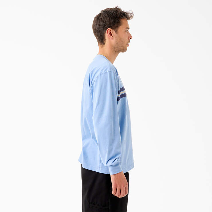 Tom Knox Long Sleeve T-Shirt - Blue (XK) image number 4