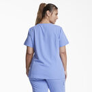 Women&#39;s Xtreme Stretch V-Neck Scrub Top - Ceil Blue &#40;CBL&#41;