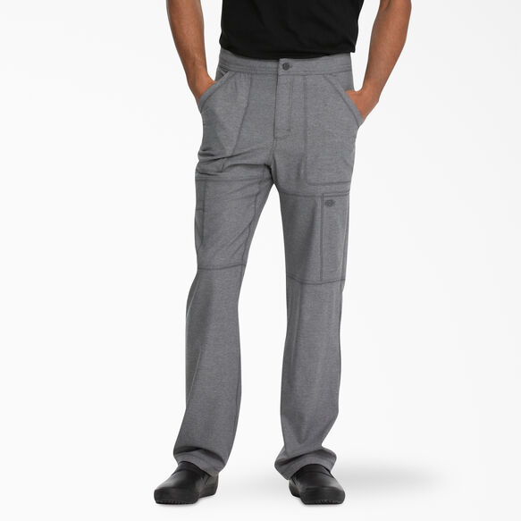 Men's Dynamix Cargo Scrub Pants - Heather Gray (HG)