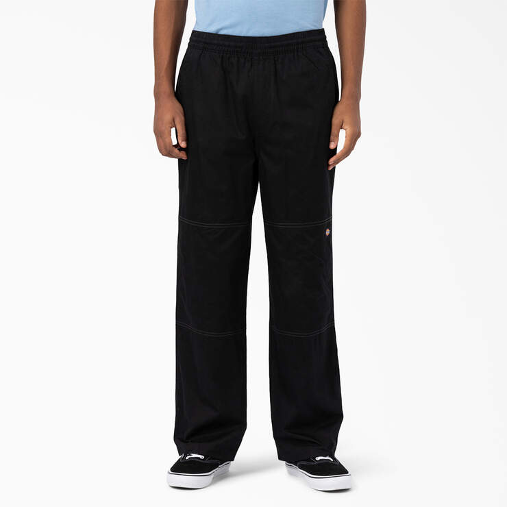 Dickies Skateboarding Summit Relaxed Fit Chef Pants - Black (BKX) image number 1