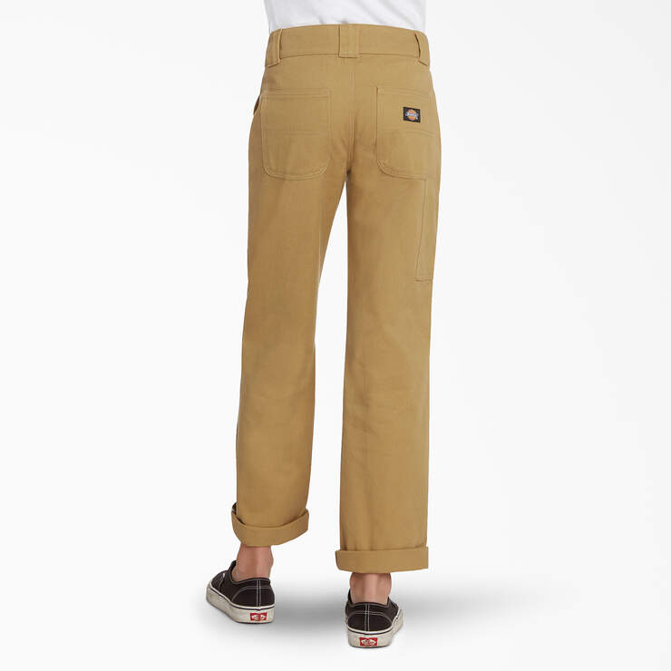 Boys’ Relaxed Fit Utility Pants - Dark Tan (DT) image number 2