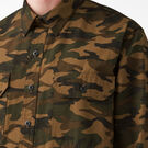 Dickies 1922 Long Sleeve Work Shirt - Rinsed Brown/Black Camo &#40;RBBC&#41;