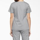 Women&#39;s EDS Signature Mock Wrap Scrub Top - Gray &#40;GY&#41;