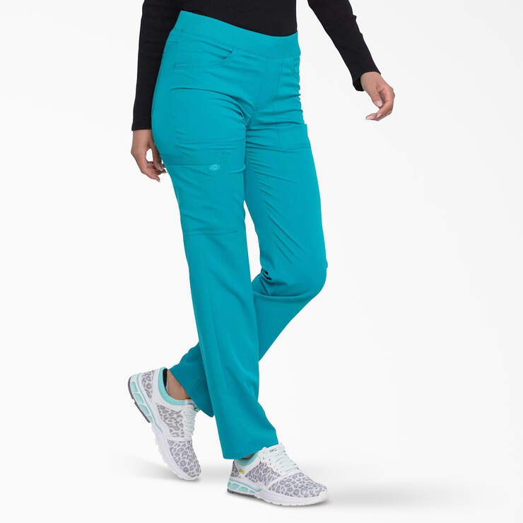 Women's Balance Scrub Pants - Teal (DTL) image number 4