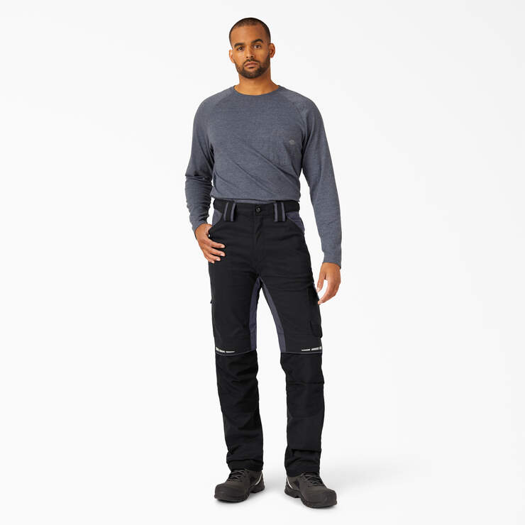 FLEX Performance Workwear Regular Fit Pants - Black (UBK) image number 5