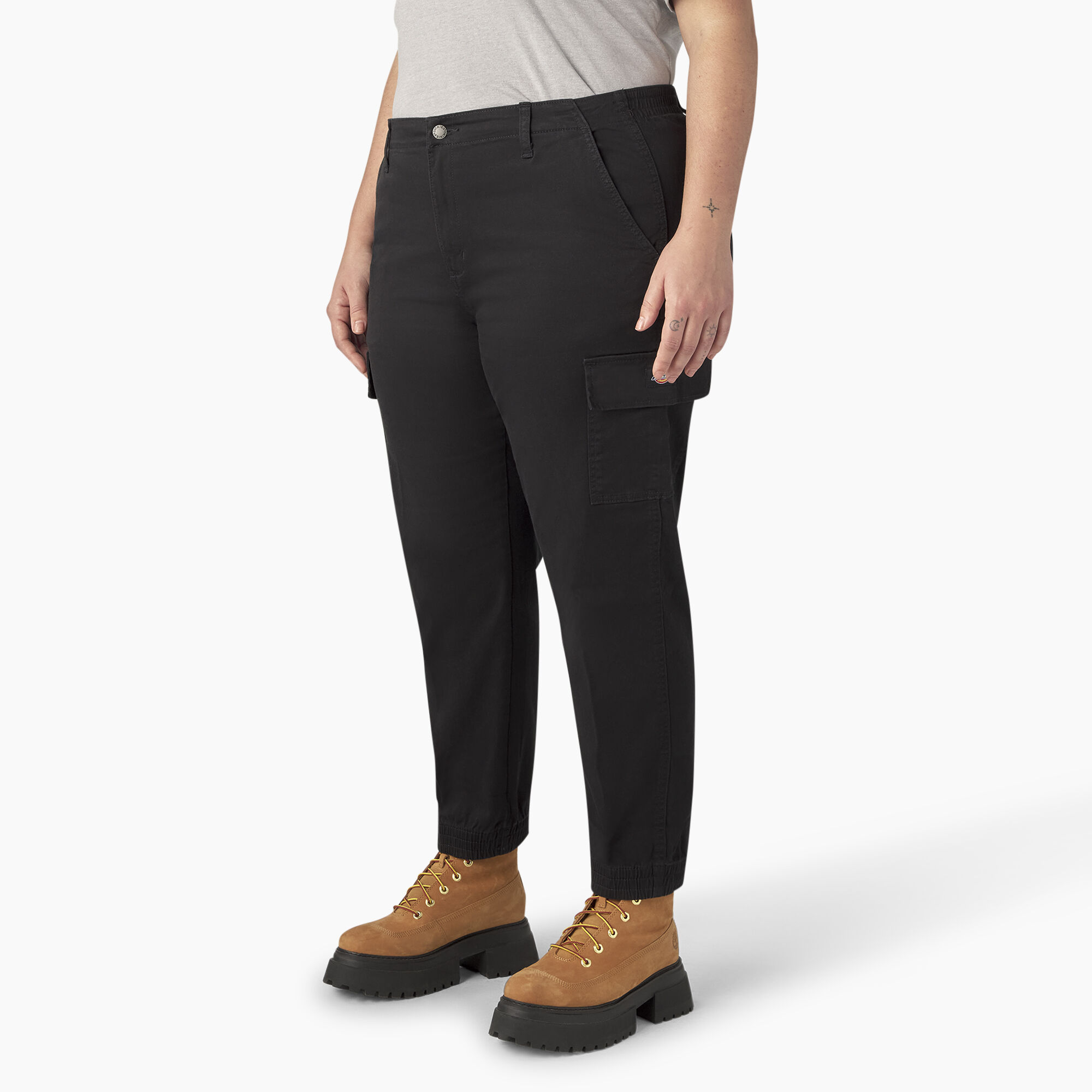 Dickies women's plus discount size cargo pants