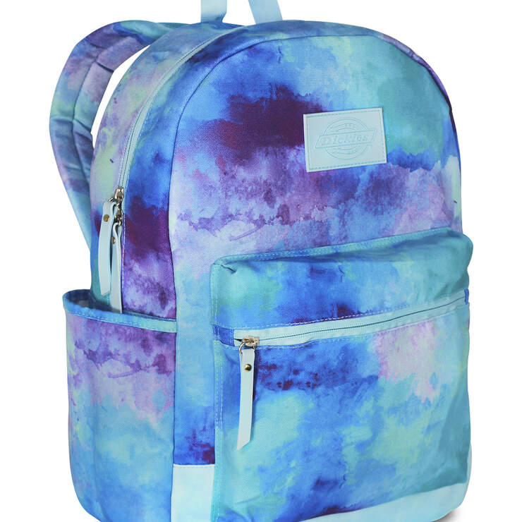 Colton Mermaid Backpack - Blue Purple Watercolor (MMD) image number 3