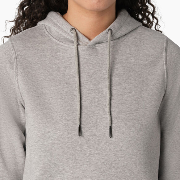 Women&#39;s Heavyweight Logo Sleeve Pullover - Heather Gray &#40;HG&#41;