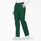 Women&#39;s EDS Signature Tapered Leg Cargo Scrub Pants - Hunter Green &#40;HTR&#41;