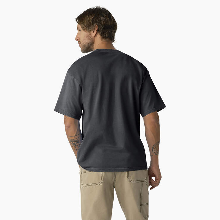 Bandon Short Sleeve T-Shirt - Black Pigment Wash (BWG) image number 2