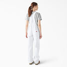 Women&#39;s Relaxed Fit Bib Overalls - White &#40;WH&#41;
