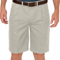 Dickies KHAKI 10" Relaxed Fit Pleated Front Short - Rinsed Stone (RST)
