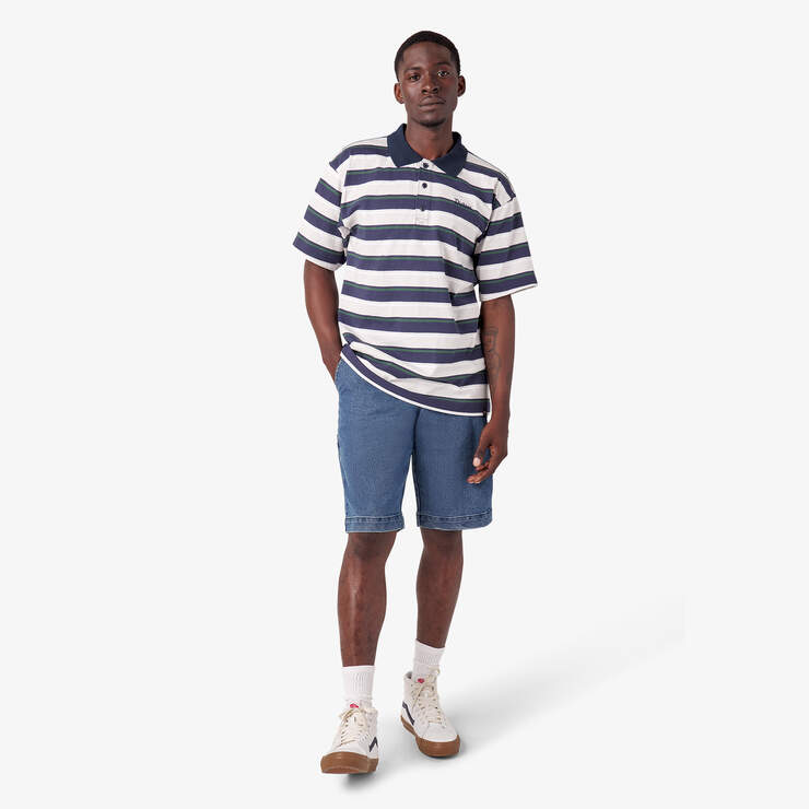 Guy Mariano Short Sleeve Polo Shirt - Guy Mariano Stripe (GMG) image number 5