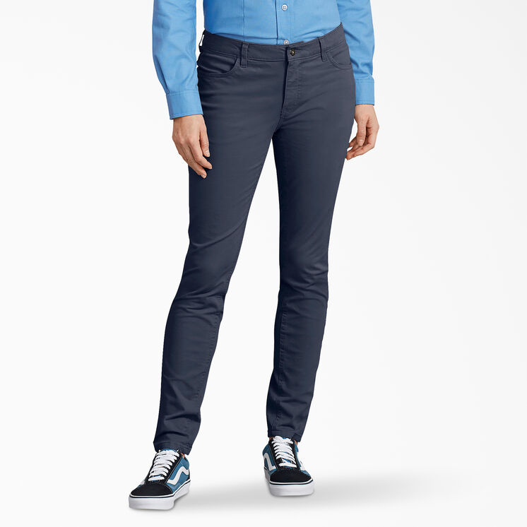 Women&#39;s Perfect Shape Skinny Fit Pants - Rinsed Navy &#40;RNV&#41;